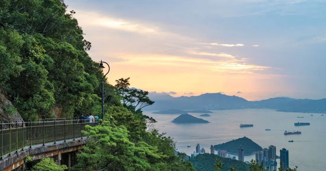Lugard Road Lookout, Hongkong
