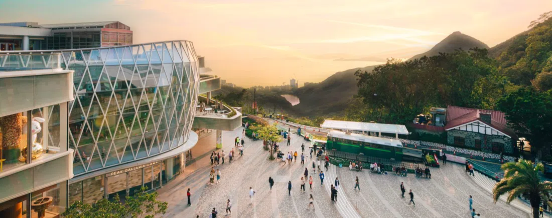 Peak Galleria Green Terrace, Hongkong