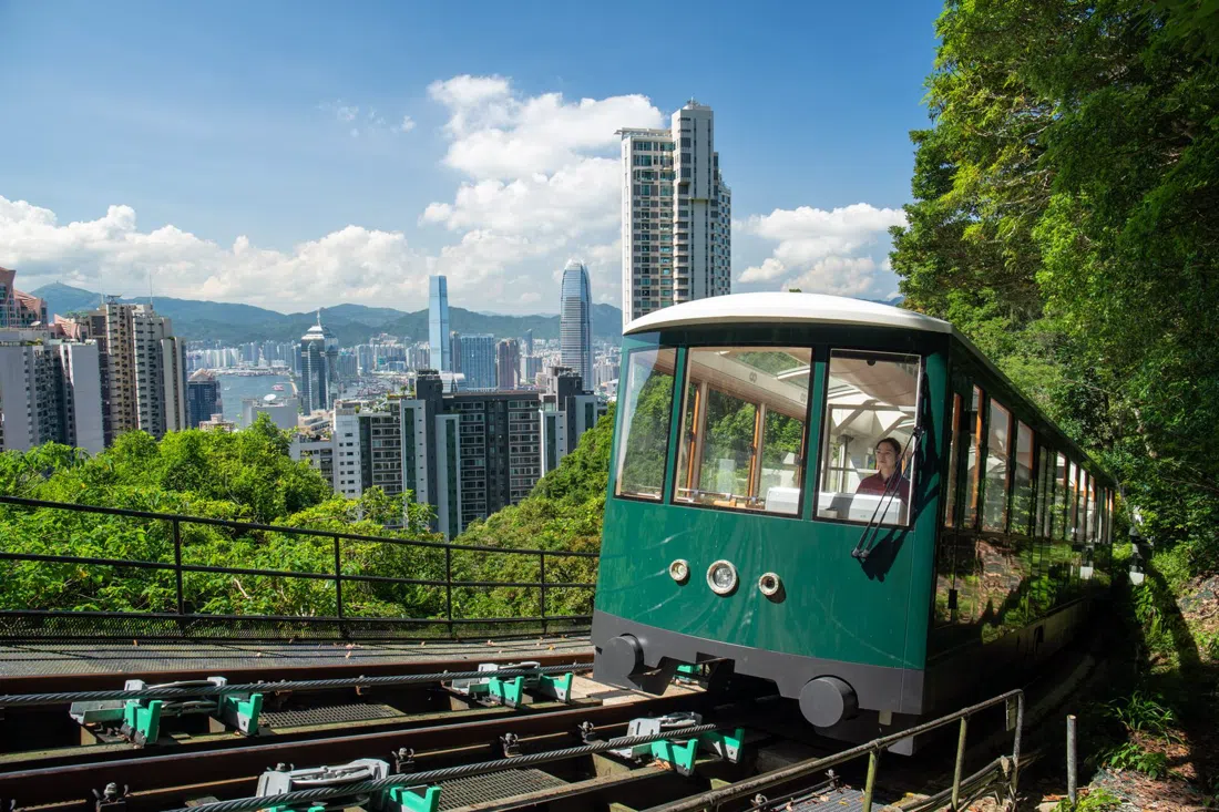 The Peak Tram, Hongkong