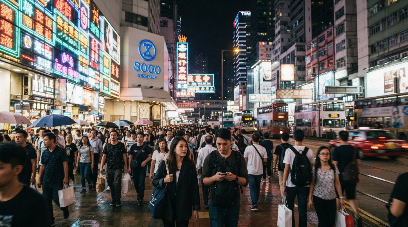 Causeway Bay, Hong Kong: a neighbourhood that never lowers its voice