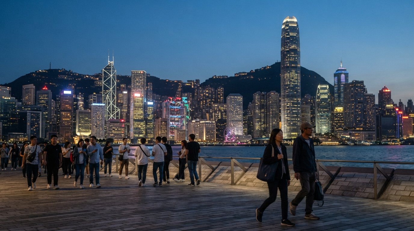 Central, Hong Kong: glass towers, steep lanes and the city at full volume